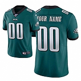 Customized Men & Women & Youth Nike Eagles Green Vapor Untouchable Player Limited Jersey,baseball caps,new era cap wholesale,wholesale hats